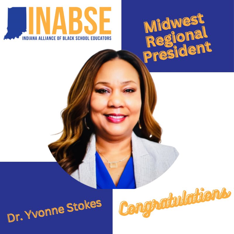 🌟 Big congratulations to our INABSE President, Dr. Yvonne Stokes, on being sworn in yesterday as the Midwest Regional President for NABSE! 🎉 Your leadership continues to inspire us all as we advance education and equity across Indiana and the entire Midwest.