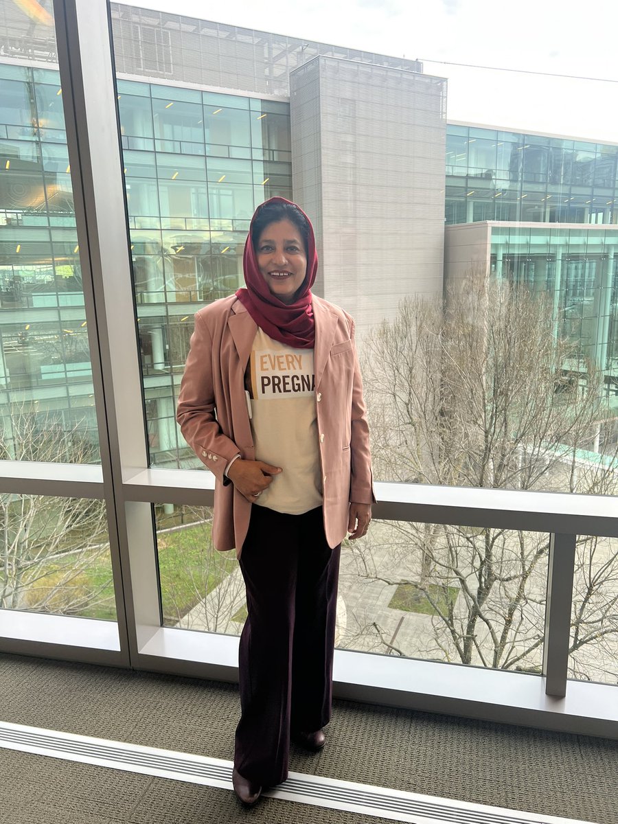 Pleasure visiting BMGF offices and meeting with President gender equality division Prof Anita Zaidi  working for women’s right and health in Africa and South Asia . <a href="/AKUGlobal/">Aga Khan University</a>