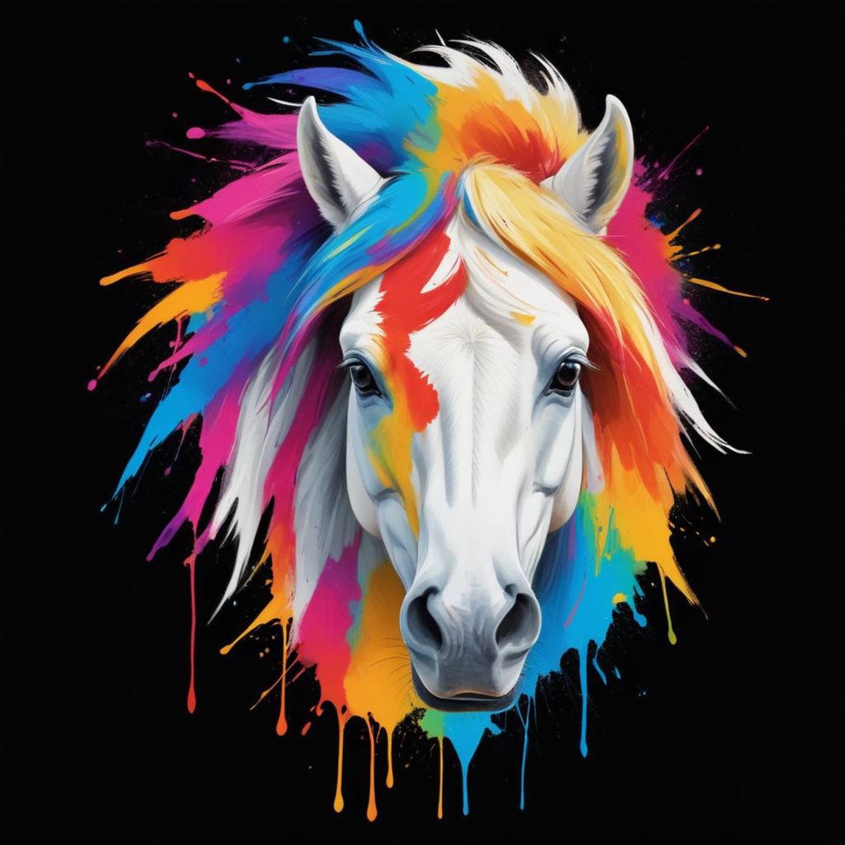 BarkCanvasNFT's tweet photo. We need a black #HangingHavoc to save us from the #chaos....
It's the #WhiteHorse to the rescue !!! SL#209 @ 0.30POL at #opensea
Goodnight #SplatterLegions fam and friends !!!
#NFT #ColorChaos #ColorSplatters #goodnight
https://t.co/5UBEuEbnmy https://t.co/9l8c0b4Yyl