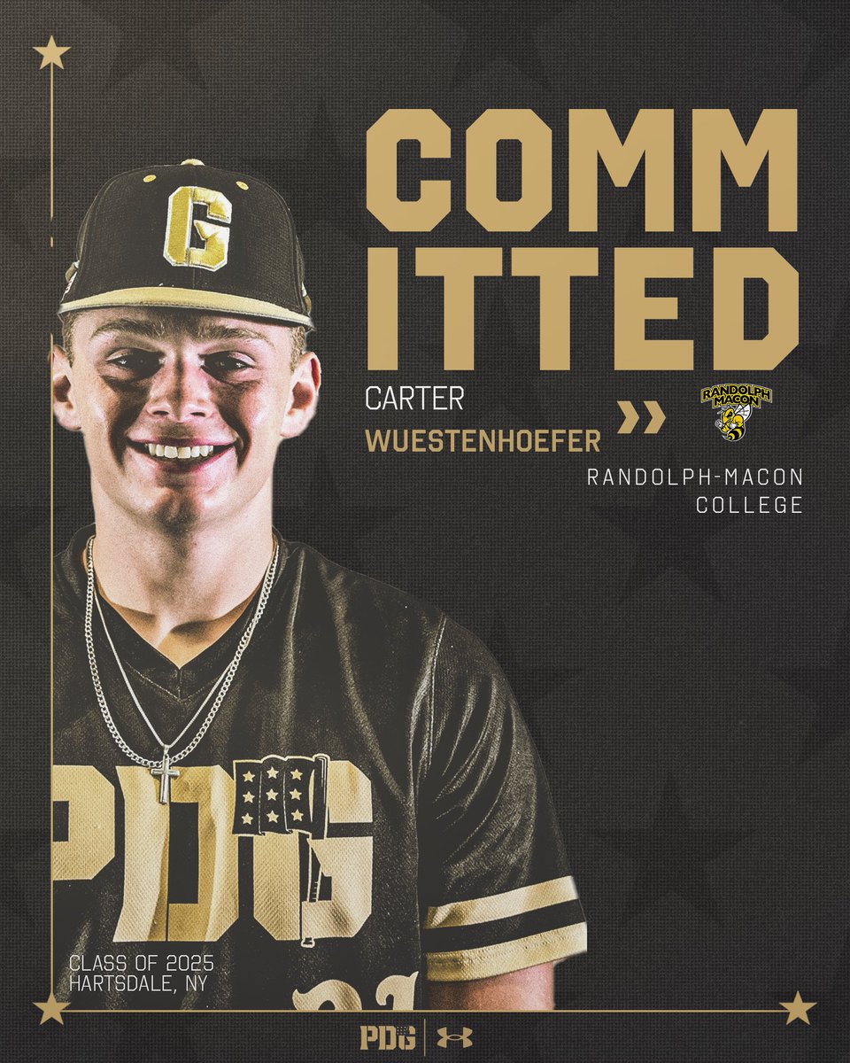 Congrats to our guy <a href="/CWuestenhoefer/">Carter Wuestenhoefer</a> on his commitment to <a href="/RMCJackets/">R-MC Baseball</a> ‼️

#GoGold | #PTBAW | #BurgTough