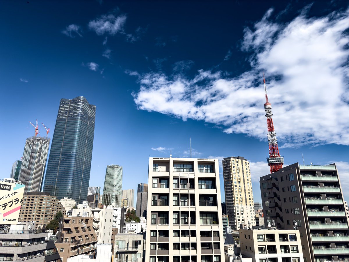 tokyo23gram's tweet photo. 都心のビルの屋上から https://t.co/B2C2sQIa8I