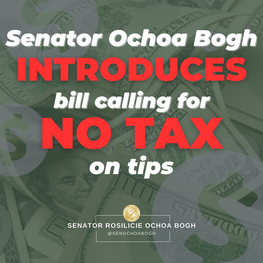 SenOchoaBogh's tweet image. Recently introduced #SB17 to remove state income taxes on tips! Tips aren’t guaranteed—they’re a gesture of gratitude, not regular income. Let’s give relief to CA’s hardworking service &amp;amp; hospitality workers.

➡️sr19.senate.ca.gov/content/senato….
#NoTaxOnTips #SupportWorkers #CALeg