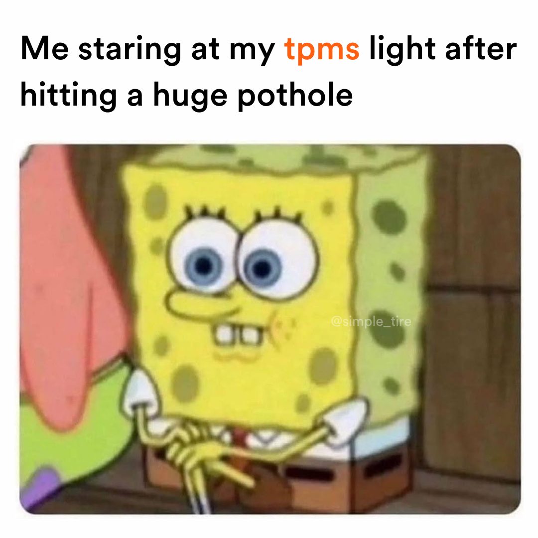 SimpleTire's tweet image. * deep sigh * 

#spongebob #tpms #tires #funny #memes #carculture #simpletire