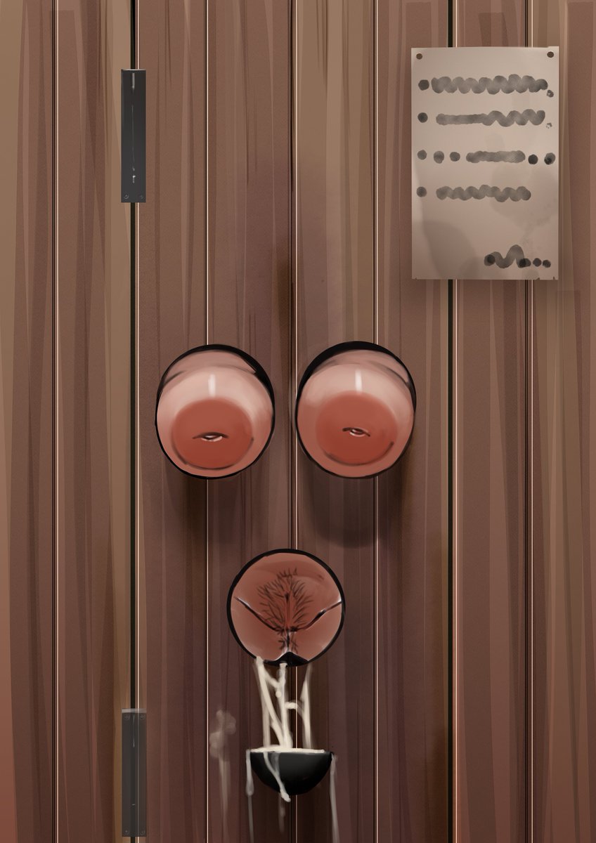 ─────愛の修道院の噂話
《「どこかの壁をノックを一定のリズムで叩くとイイことが起きる…らしい」》
《「見るだけでおさわりは禁止」》
《「ただし気に入られた子は裏に連れていかれるらしい」》 