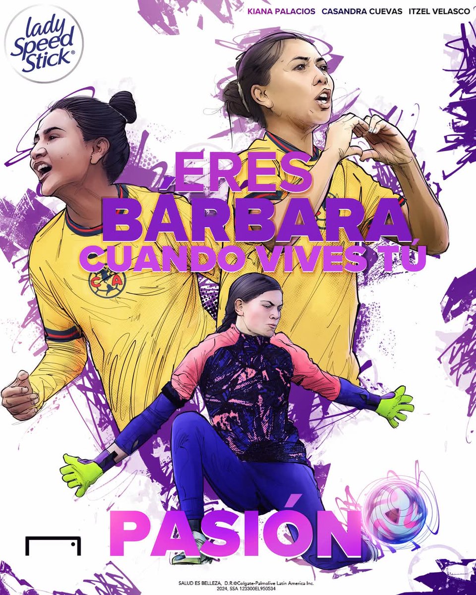 akyanyme's tweet photo. #EresBárbara cuando haces las cosas con pasión 💜
Arte ilustración creada para Goal en Español feat Lady Speed Stick
✨ Mujeres que inspiran con sus logros ✨
#LadySpeedStick https://t.co/Ifwy8v56H6