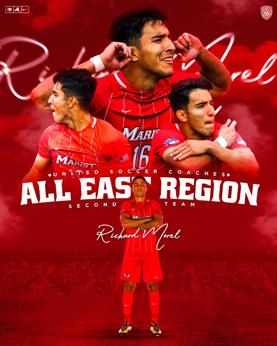 MORELLLLLL ALL REGION 🦊⚽️

Congratulations to Richard Morel on being named United Soccer Coaches All-East Region Second Team!

📰 bit.ly/4fdnVWf

#goredfoxes