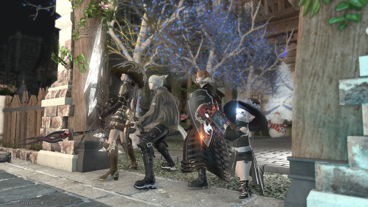 FC宅前で記念撮影っ
#FF14_LINK