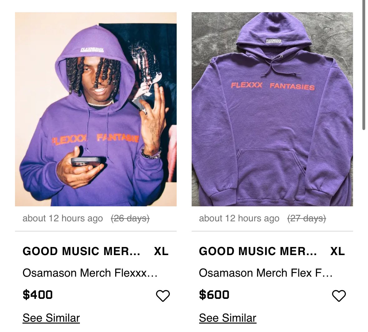 保管 Osamason flexxx fantasies hoodie 【公式通販】