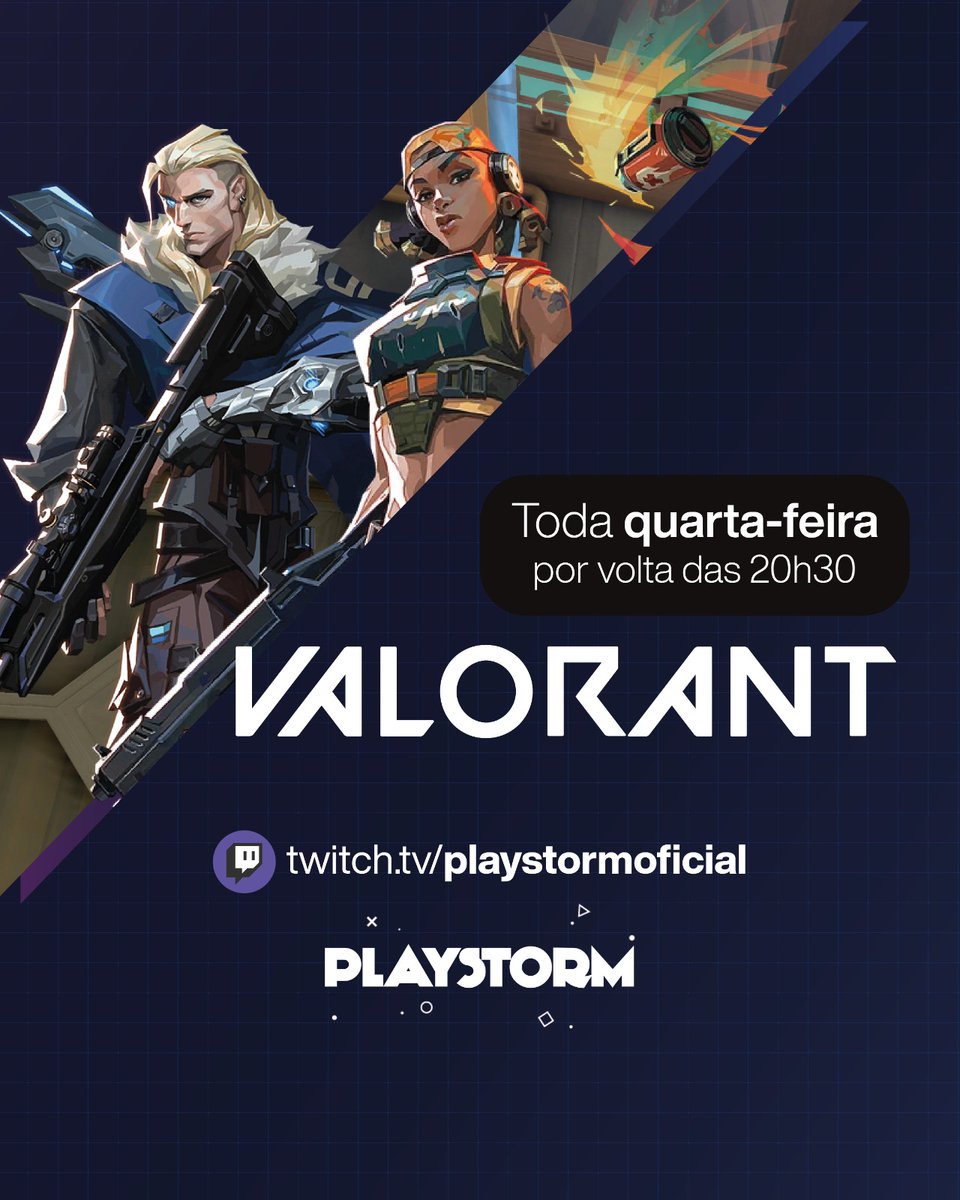 PlayStormBrasil's tweet photo. Estamos AO VIVO família! Dando a vida na conta smurf com os amigos!

Cola aqui!

https://t.co/zOv1tm3c9i

#ValorantBrasil
#VALORANT 
#twitchstreamer https://t.co/KLRtcfbLUz
