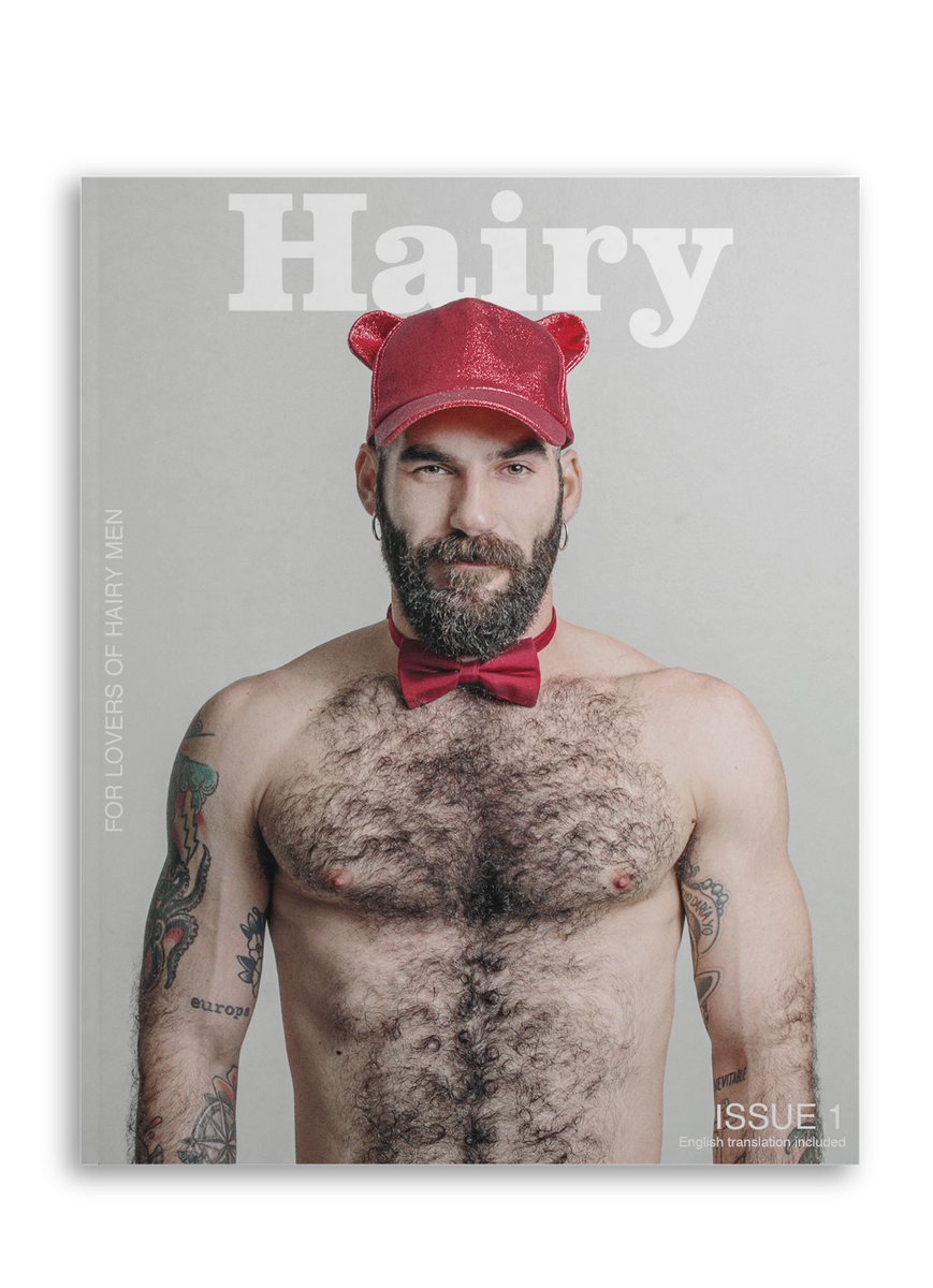 It’s back. It can be yours ​📖​ The REISSUE of the very FIRST Hairy Magazine for Lovers of Hairy Men ​
​​NOW AVAILABLE - At Hairymag.com