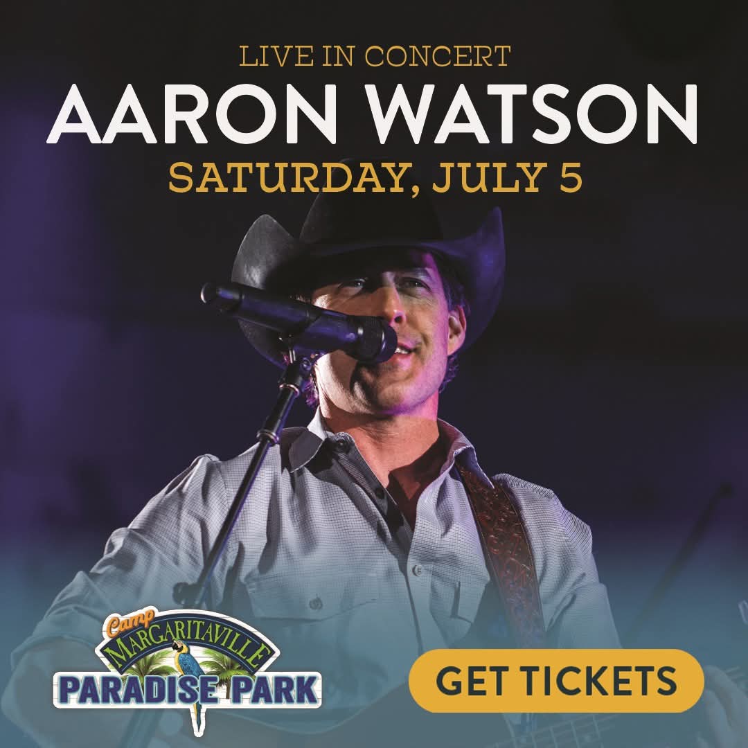 TheCorridorTom's tweet image. @aaronwatson659 will be the featured performer on July 4. 2025 at Camp Margaritaville in Crystal Beach, Texas. Tickets on sale now.
#aaronwatson #country #countrymusic #campmargaritaville #crystalbeach #texas #bolivarpeninsula #concert #tour #fourthofjuly #independenceday