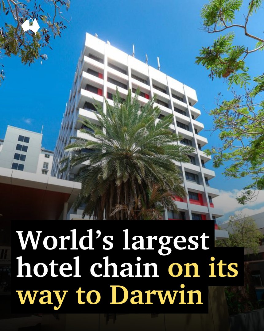 The world’s largest hotel chain is set to launch in Darwin. 📍TAKE A LOOK: bit.ly/3VDhMM7