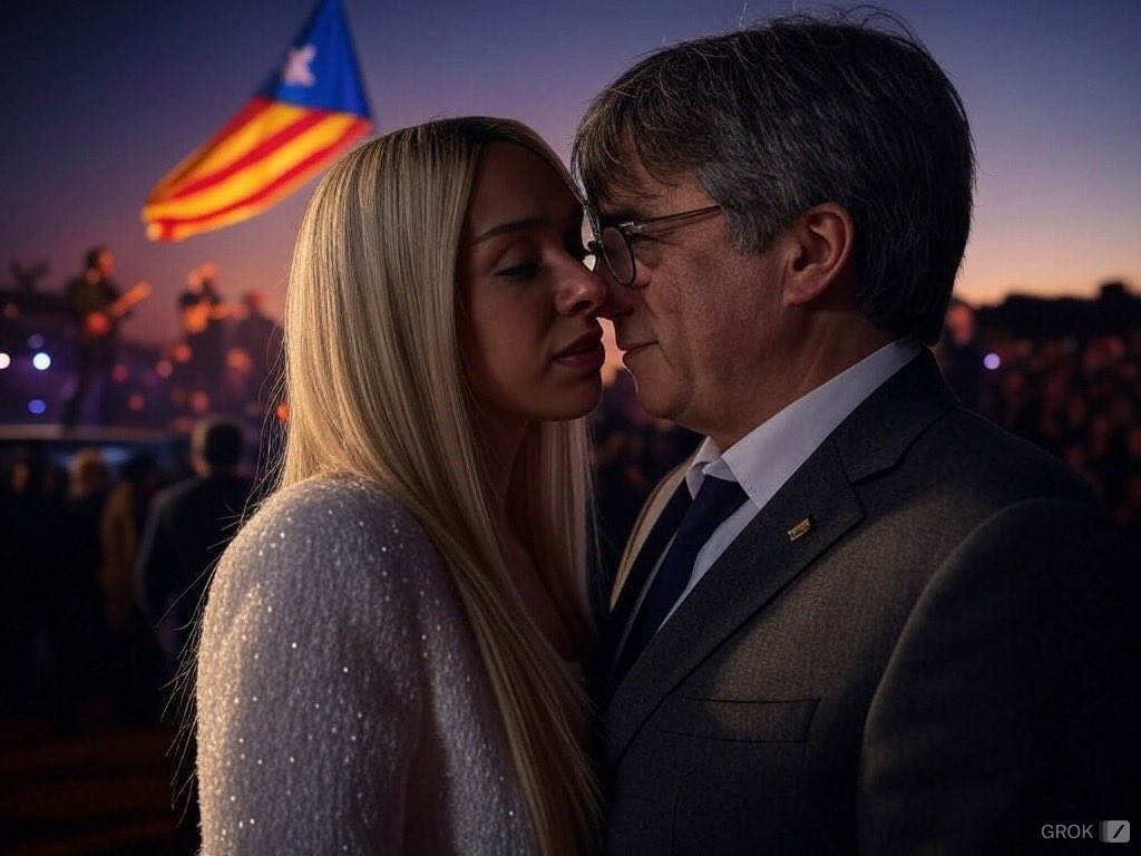 Acabo de crear aquesta imatge amb la IA de Twitter i em sembla una locura. A banda de que és una eina perillosíssima. 
Vénen temps de molta confusió 🙃