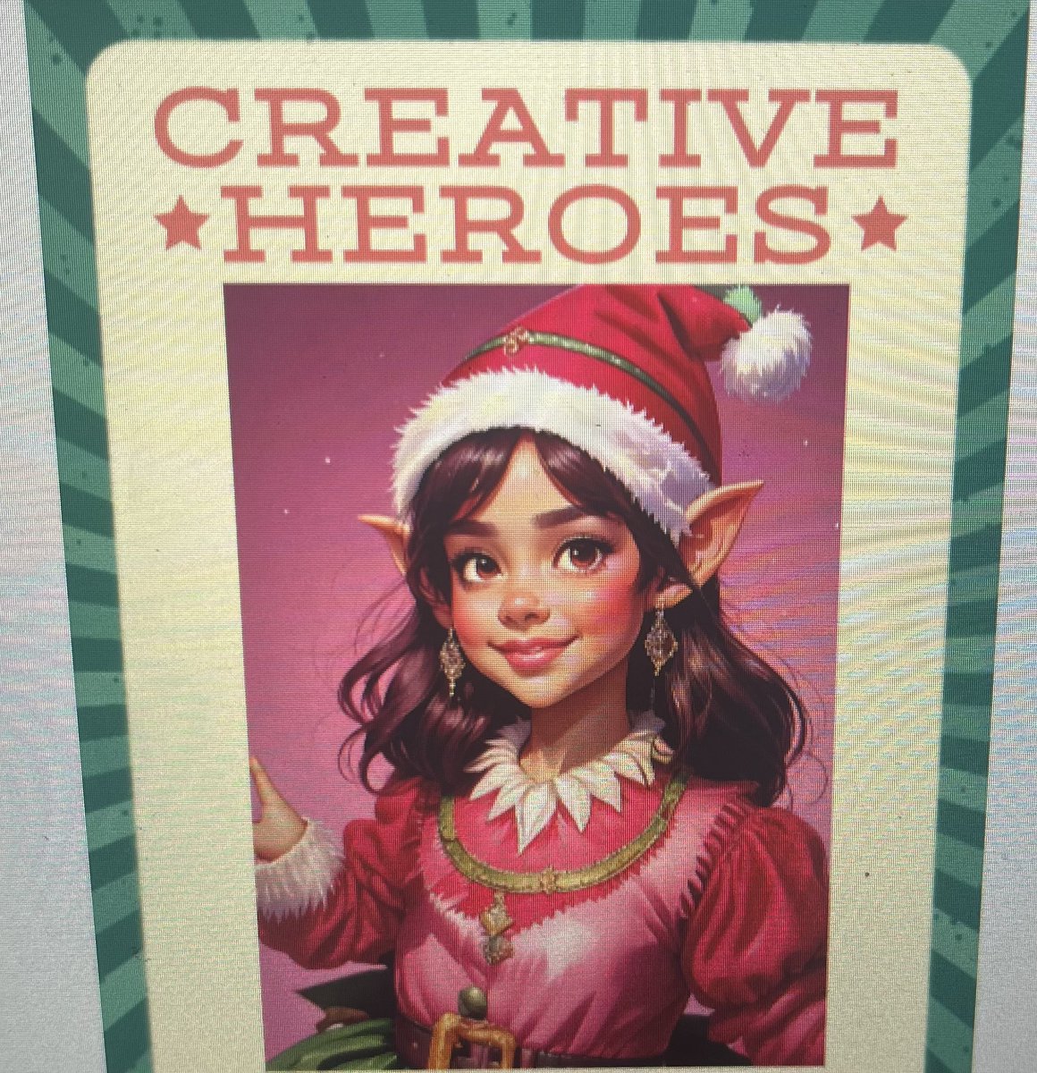 mslinvillesmath's tweet photo. Students at John P Parker responded to the prompt “What makes a good Santa Claus” after a field trip to see Santa Claus the Musical today using @AdobeExpress and the 12 days of creativity templates! #AdobeEdu https://t.co/7Jx07s1GDe