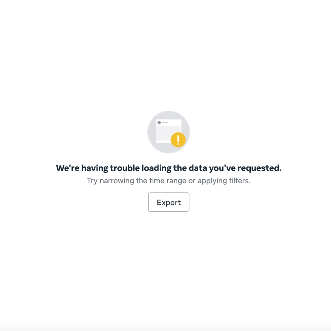 Meta outage for most part of the day today.

3/4 Ad Accounts I am managing had this error for 4 straight hours.

As my ad accounts are in EST timezone, and its evening, Meta is trying to force spend to make up for those hours.

Might as well turn these campaigns off for rest of