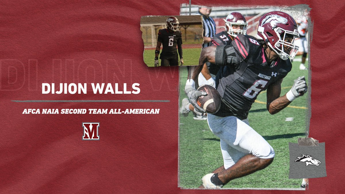 Congratulations to <a href="/DijionWalls5/">Dijion Walls</a> on being named an AFCA Second Team All-American!