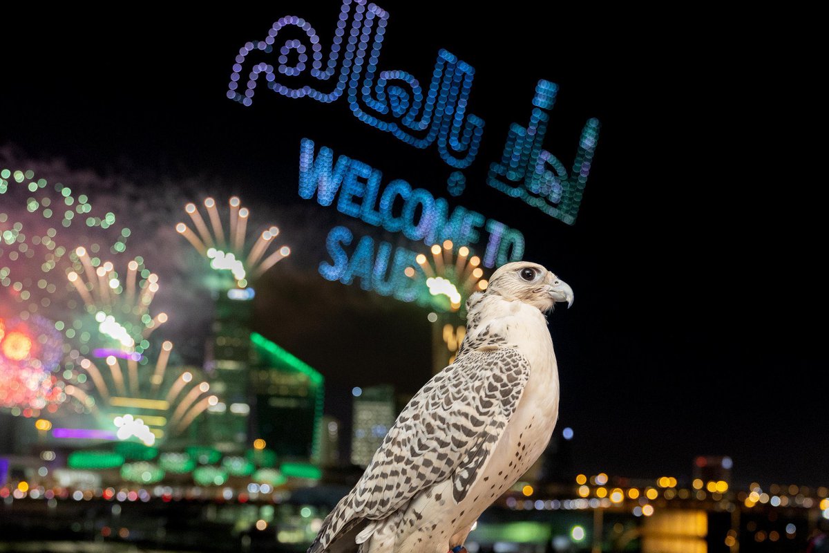 فرحة سعودية 🇸🇦
#السعودية34  | #أهلًا_بالعالم