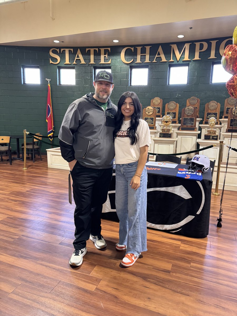Congratulations to our #5 <a href="/isabella5wilson/">izzy wilson</a> for Signing to play at the next level with <a href="/TusculumSB/">Tusculum Softball</a> ! We are so proud of and for you kiddo. Can’t wait to see how God blesses your future. #NotDoneYet 💪🏼🥎🥎