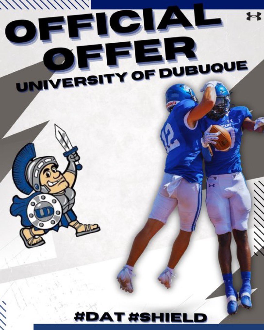 After a great conversation I am blessed to receive another offer from@DubuqueFootball Thank you <a href="/CoachCrabel/">Ryan Crabel</a> for stopping my and talking to me today! <a href="/RFVarsityFB/">Rock Falls Football</a> <a href="/EDGYTIM/">Timothy “EDGYTIM” OHalloran</a> <a href="/DeepDishFB/">DEEP DISH FOOTBALL</a> <a href="/RMLineman/">Recruit My Lineman</a>