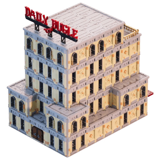 FireMonkey's tweet photo. The Daily Bugle LEGO Kit will be returning to the Item Shop tonight https://t.co/jwAfRkgnFX