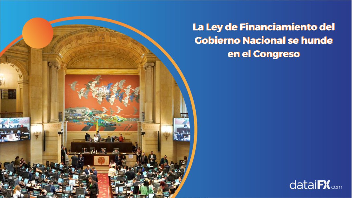 dataiFX's tweet photo. ATENCIÓN MERCADO:  Comisiones económicas del Congreso hundieron la Ley de Financiamiento del Gobierno Nacional https://t.co/8tibM0MKei