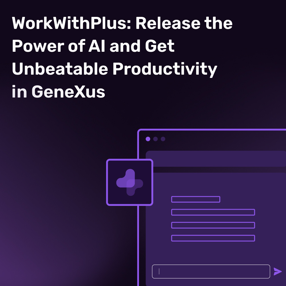 GeneXus's tweet image. This video ➡️hubs.ly/Q02_lMtm0 presents the latest updates from WorkWithPlus, a extension for GeneXus designed to enhance productivity, experience, and flexibility in low-code development.

@Globant | #GeneXusNext #WorkWithPlus #NextLevel