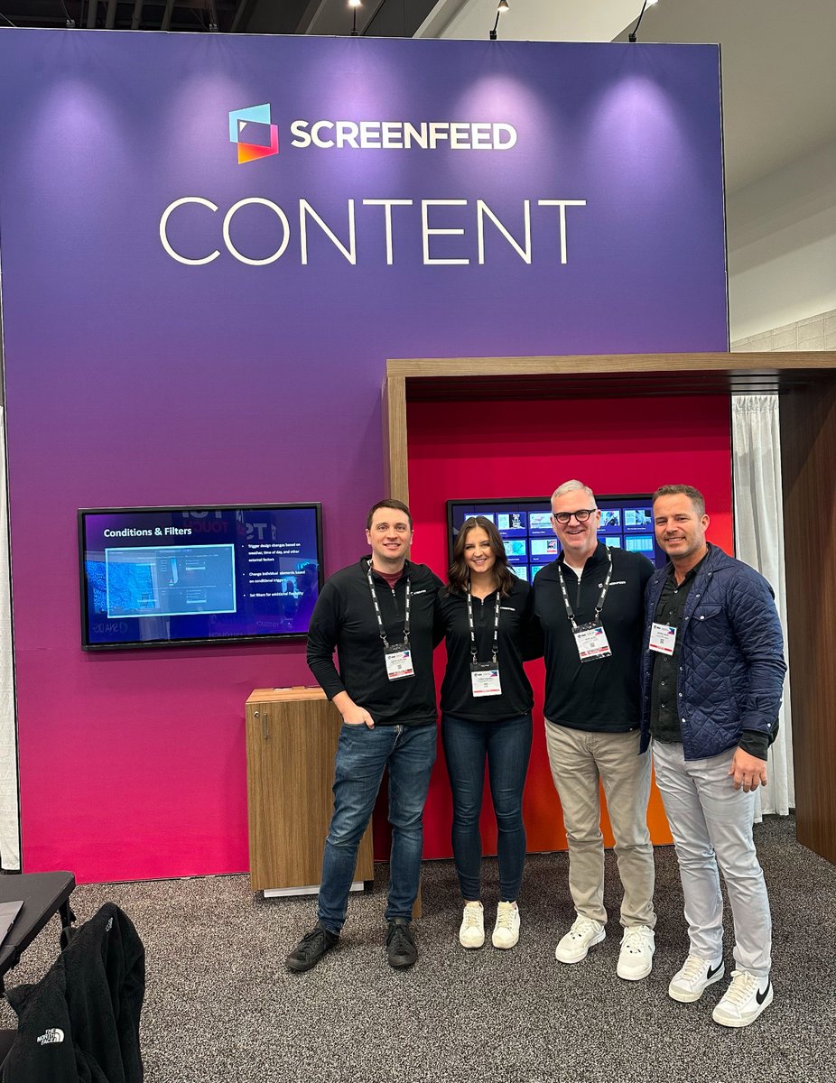 Screenfeed Content (@screenfeed) on Twitter photo That's a wrap on #DSE2024! Thanks to the DSE team for a great show, and to everyone that stopped by the Screenfeed booth. There is endless value in networking with partners, industry friends and new faces. We look forward to seeing everyone in San Diego in 2025! That's a wrap on #DSE2024! Thanks to the DSE team for a great show, and to everyone that stopped by the Screenfeed booth. There is endless value in networking with partners, industry friends and new faces. We look forward to seeing everyone in San Diego in 2025!