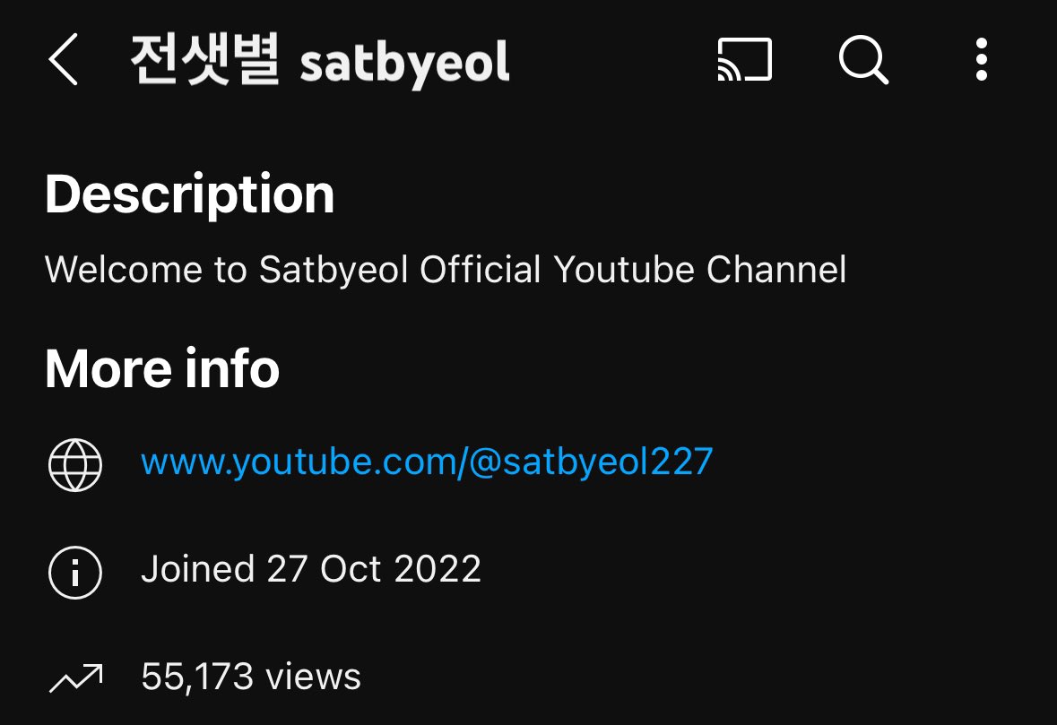 picsbyeol's tweet photo. #satbyeol added a description for her youtube channel! https://t.co/7utjfmT3NR