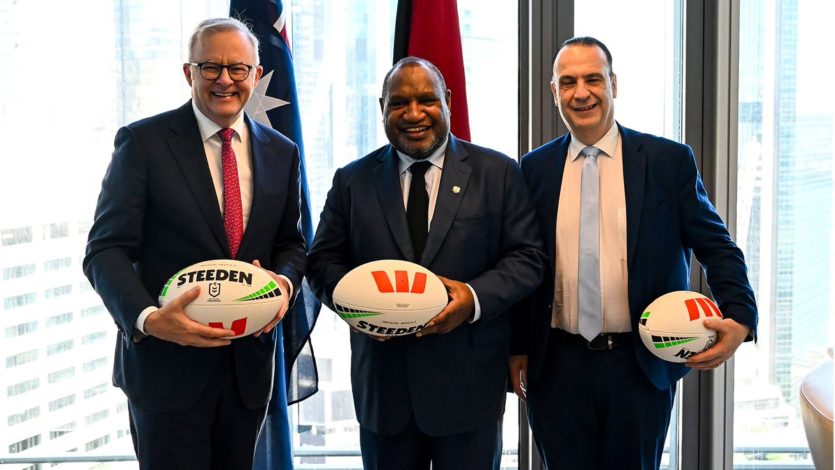 In a landmark, world first sports diplomacy deal, the Australian Rugby League Commission has confirmed an agreement with the Australian Government to fund a 10-year Pacific Rugby League Partnership.

More information: nrl.com/news/2024/12/1…