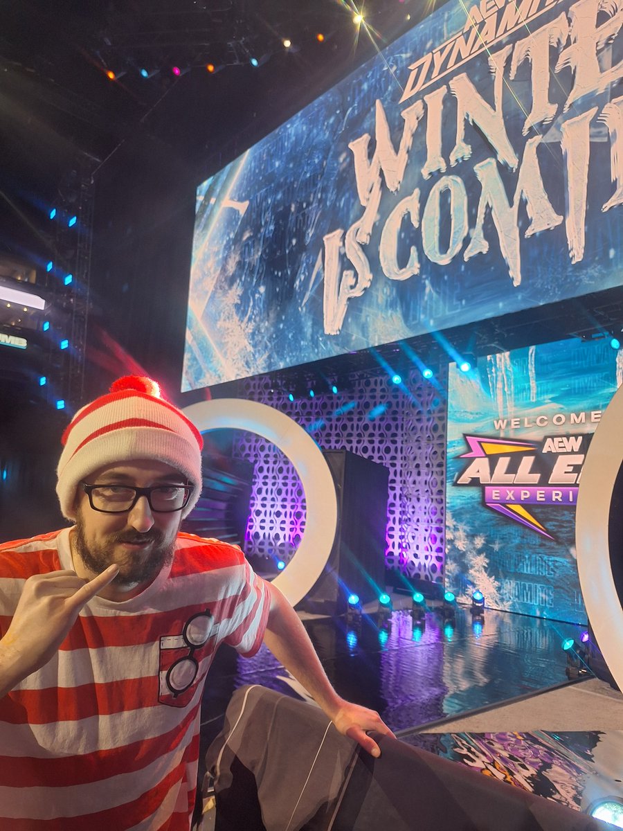 aaroneckdahl's tweet photo. Can you find him? @AEW
@AEWonTV
#AEWaldo https://t.co/Z0lUPwDftV