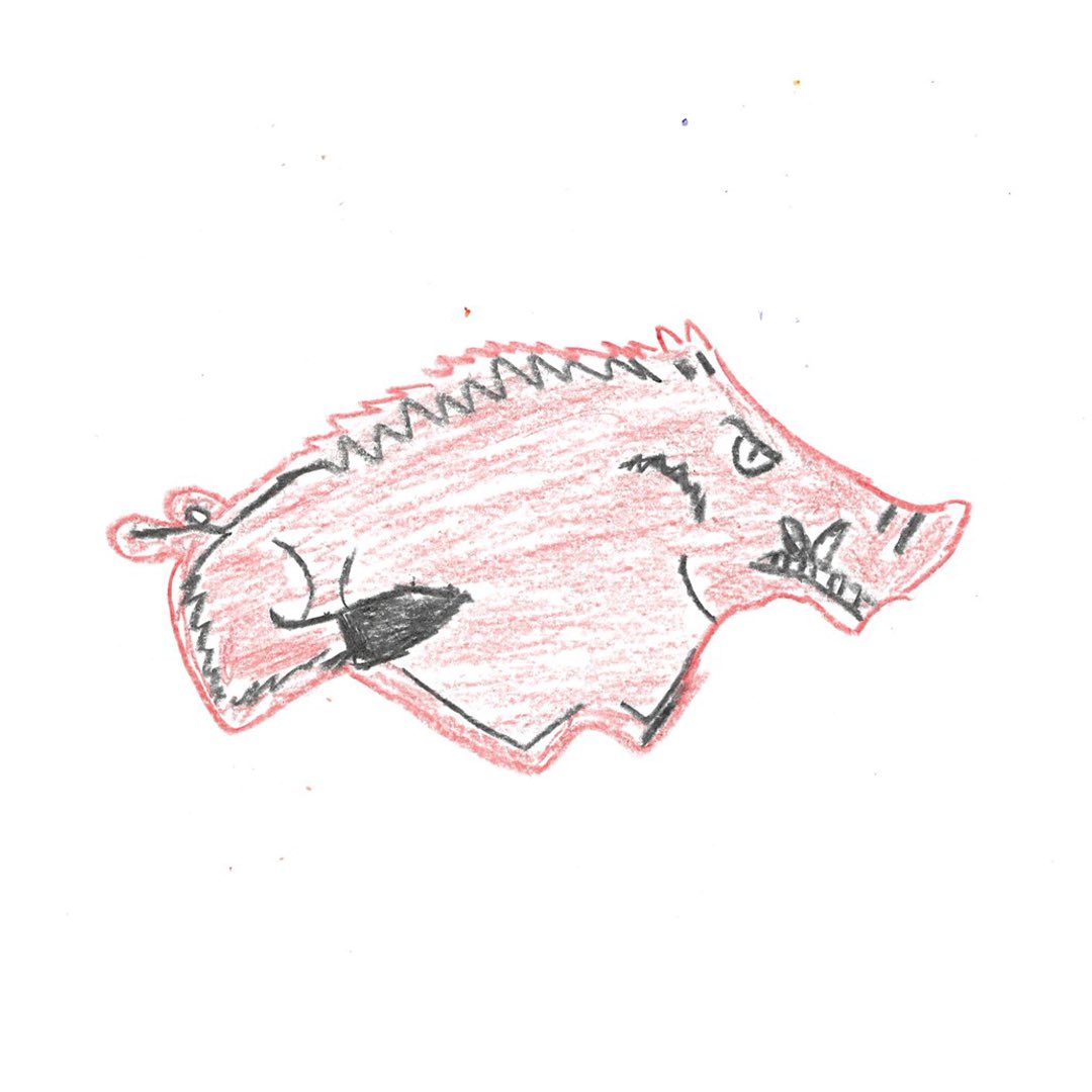 Arkansas Razorback Football (@razorbackfb) on Twitter photo We asked <a href="/CamBam54/">Cameron Ball</a> and <a href="/Sorey_Jr/">Xavian Sorey Jr</a> to help us reveal our 2025 Schedule by drawing our opponents logos 🐗
A thread 🧵🎨 We asked <a href="/CamBam54/">Cameron Ball</a> and <a href="/Sorey_Jr/">Xavian Sorey Jr</a> to help us reveal our 2025 Schedule by drawing our opponents logos 🐗
A thread 🧵🎨