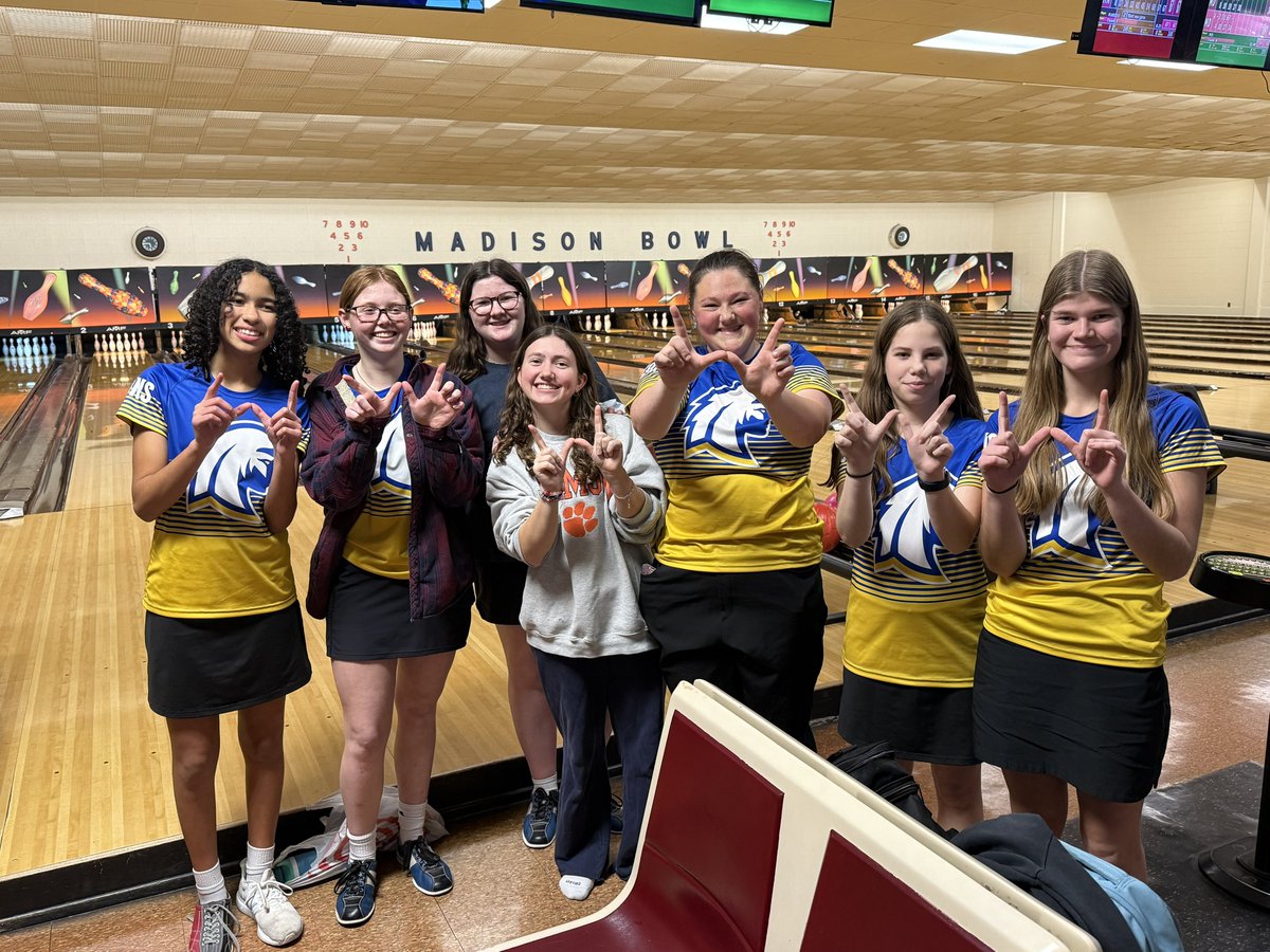 Shout out to the Zons on their first program win in bowling!  Dubs up! Go Madeira!