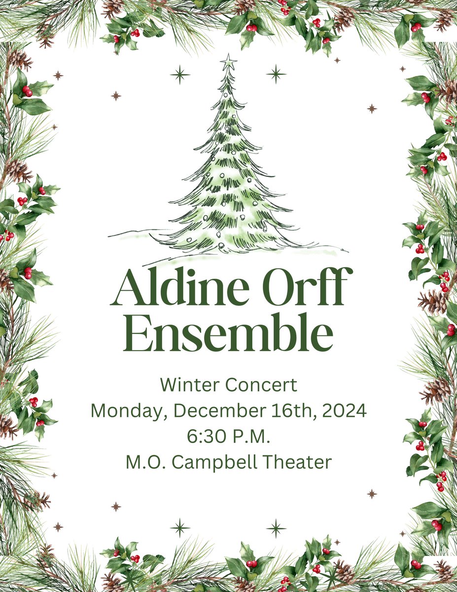 Ms. Burr, M.M.Ed. (@msnburr) on Twitter photo The <a href="/AldineOrff/">Aldine Orff Ensemble</a> Ensemble would like to dazzle. you with some beautiful music, Monday, December 16th, 6:30PM. We'd love to see you there! <a href="/AldineCuellar/">Christopher Cuellar, Ed.D.</a> <a href="/aldinefinearts/">Aldine ISD Performing Arts</a> <a href="/AldineISD/">Aldine ISD</a> <a href="/drgoffney/">Dr. LaTonya M. Goffney</a> <a href="/OOT_AldineISD/">Office of Transformation</a> <a href="/mizzkurtz/">Kirsten Kurtz</a> <a href="/Stacey_A_Smith/">Stacey Smith</a> <a href="/SarahPrather11/">Sarah Prather</a> <a href="/MrMusicBarr/">Rudy Barrera</a> <a href="/OlesonES_AISD/">Oleson Elementary School</a> The <a href="/AldineOrff/">Aldine Orff Ensemble</a> Ensemble would like to dazzle. you with some beautiful music, Monday, December 16th, 6:30PM. We'd love to see you there! <a href="/AldineCuellar/">Christopher Cuellar, Ed.D.</a> <a href="/aldinefinearts/">Aldine ISD Performing Arts</a> <a href="/AldineISD/">Aldine ISD</a> <a href="/drgoffney/">Dr. LaTonya M. Goffney</a> <a href="/OOT_AldineISD/">Office of Transformation</a> <a href="/mizzkurtz/">Kirsten Kurtz</a> <a href="/Stacey_A_Smith/">Stacey Smith</a> <a href="/SarahPrather11/">Sarah Prather</a> <a href="/MrMusicBarr/">Rudy Barrera</a> <a href="/OlesonES_AISD/">Oleson Elementary School</a>