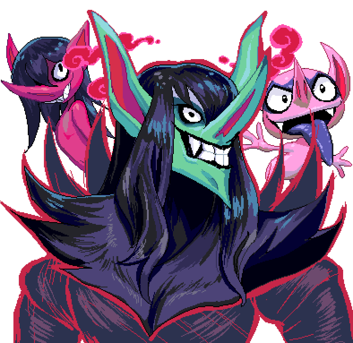 OneTuffPuff's tweet photo. @ElaraVtuber Grimmsnarl https://t.co/Mn6HQNQQMn