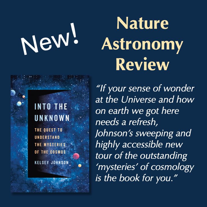 Kelsey Johnson β¨πππ (@profkelsey) on Twitter photo Friends! A <a href="/NatureAstronomy/">Nature Astronomy</a> review of my book just came out π.
Here is a clip from the full review, which you can find here:
nature.com/articles/s4155β¦
#astronomy #space #cosmology #blackholes #ETlife #BigBang Friends! A <a href="/NatureAstronomy/">Nature Astronomy</a> review of my book just came out π.
Here is a clip from the full review, which you can find here:
nature.com/articles/s4155β¦
#astronomy #space #cosmology #blackholes #ETlife #BigBang
