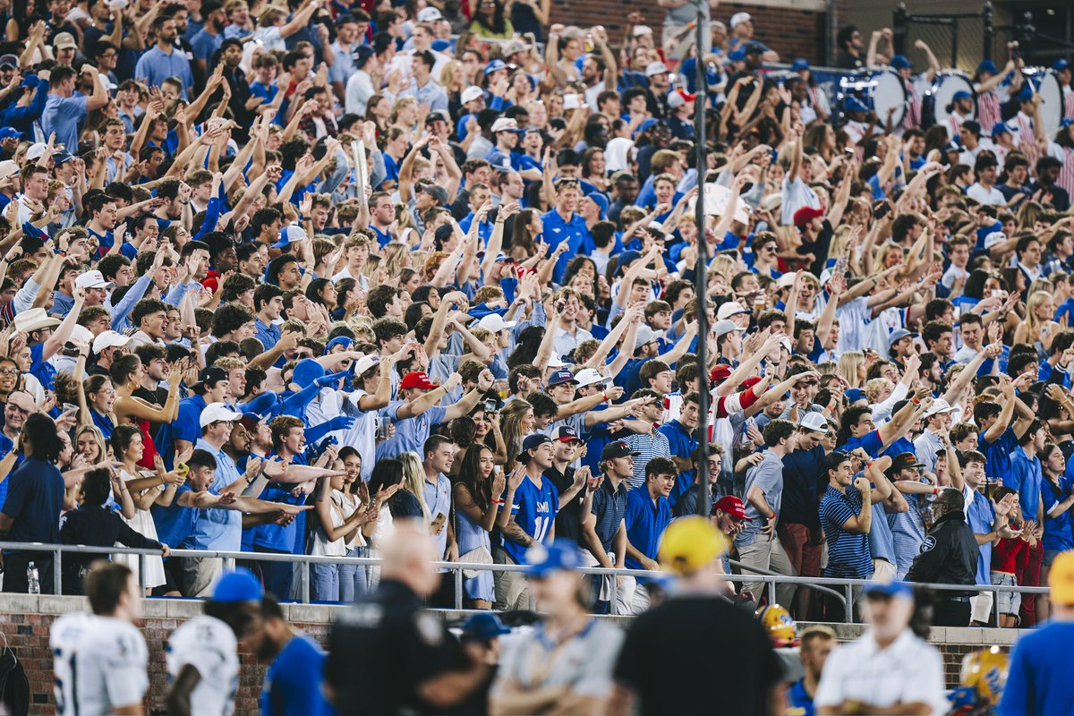 The highest % increase in attendance in college football in 2024 belongs to us.

No Place Like Ford.

#PonyUp