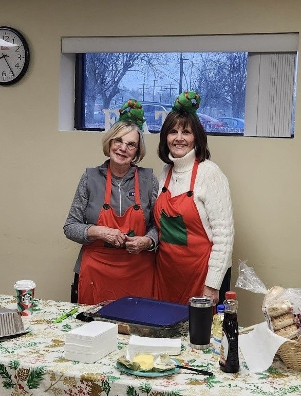 NashuaEye's tweet photo. Holiday breakfast served by our elf managers!! #seethebest @NashuaEye !! https://t.co/onpEkDuK3B