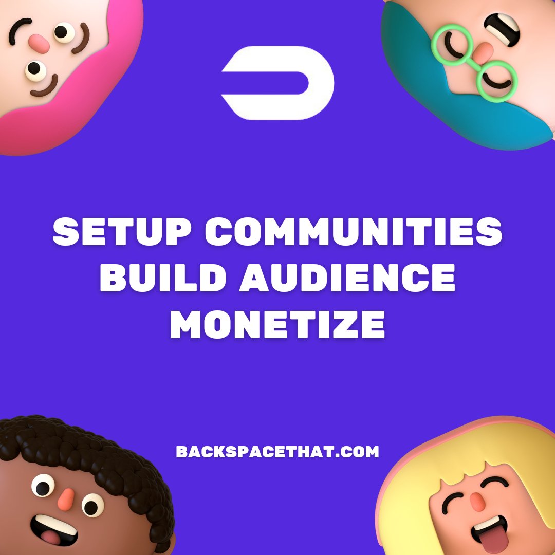 BackspaceHQ's tweet image. We are building backspace to make online communities simple and easy

#backspace