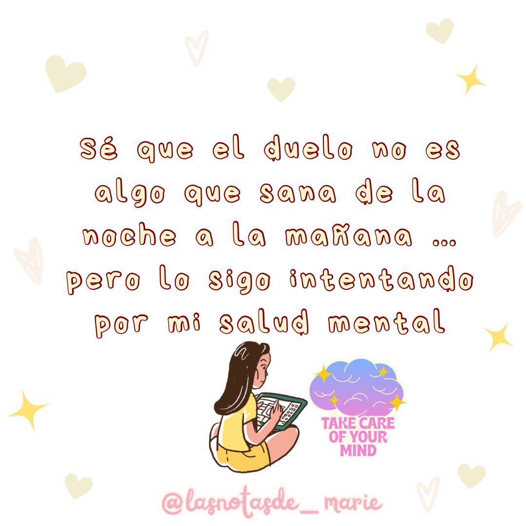Abuelita , escribirte ha sido siempre mi terapia favorita 📝
Sé que el duelo no es algo que se sana de la noche a la mañana… pero , lo sigo intentando por mi salud mental ❤️‍🩹🫶🏻
#SaludMental #writerscommunity  #escritoresdetwitter #escritos #instagramdown