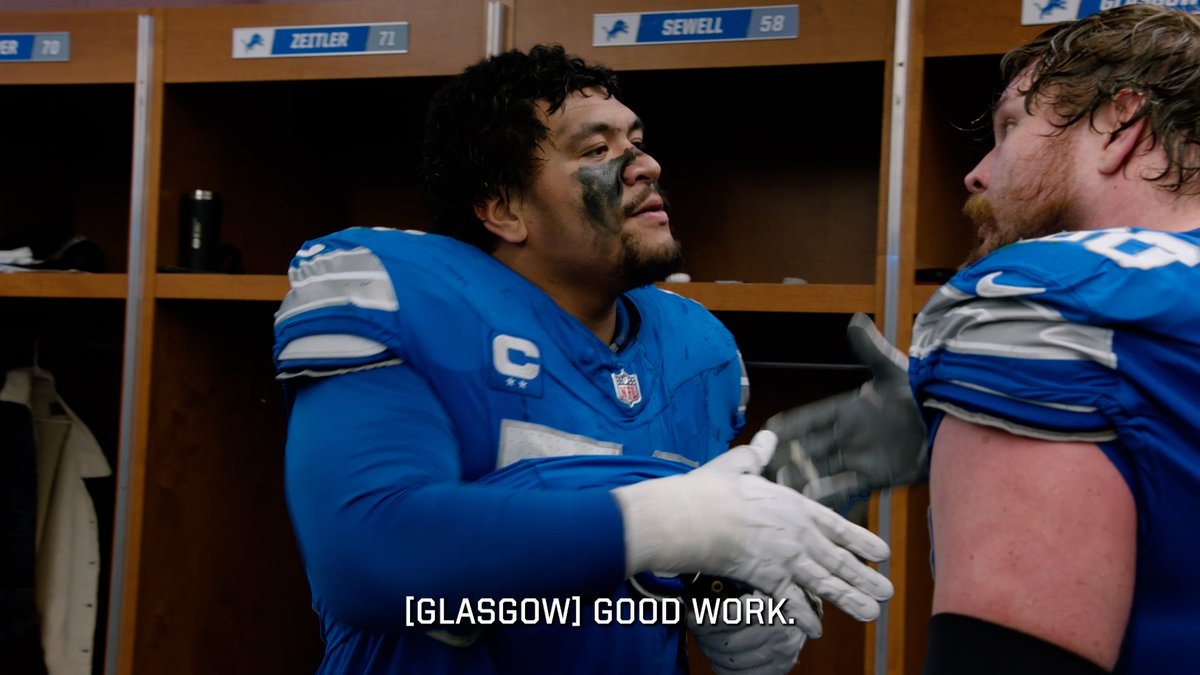 Lions's tweet photo. Good work indeed 👍

@peneisewell58 🤝 @gglasgow61 

#ProBowlVote https://t.co/VuIJqswec7
