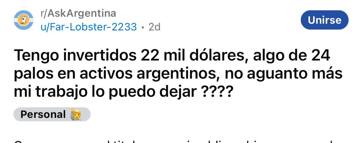 Bonarestrader's tweet photo. Techo muchachos el merval debe descansar unas semanas por el bien de todos https://t.co/hjoo7BDVkc