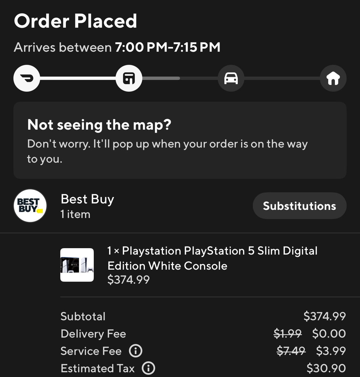 koalarolls's tweet image. just doordashed a playstation 5 btw