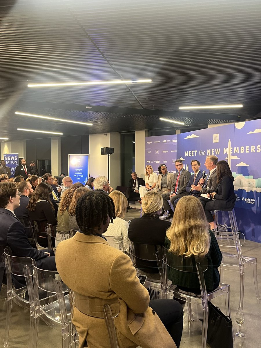 Thanks to <a href="/thehill/">The Hill</a> for the invite to meet the next Congress. 

Fascinating insights on the need for bipartisanship and calls to action from <a href="/RepAuchincloss/">Rep. Jake Auchincloss 🟧</a> <a href="/repkevinhern/">Congressman Kevin Hern</a> <a href="/lateefahsimon/">Lateefah Simon</a> <a href="/NickforAlaska/">Nick Begich</a>