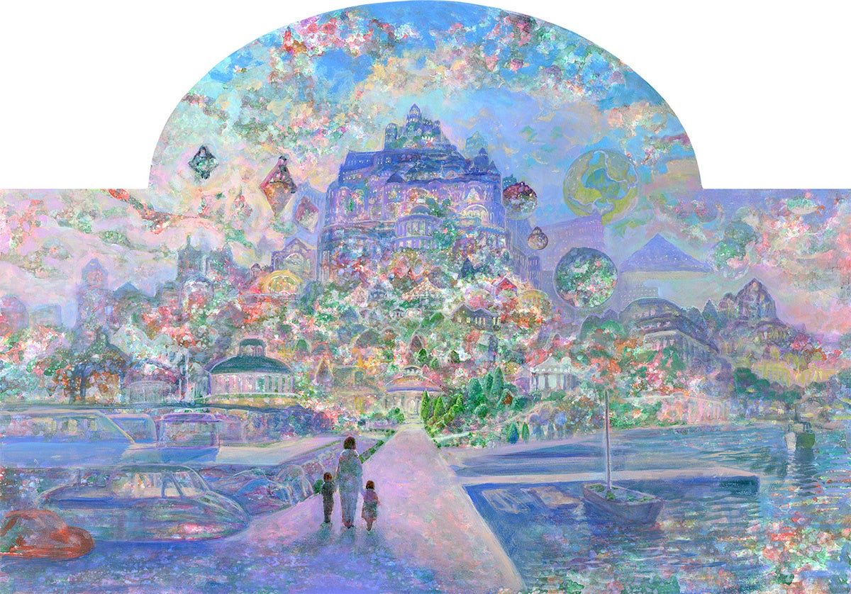 井上直久 オーシャンガーデン イバラード 2/30 イバラードの世界 井上 直久 絵画展 | ギャラリー トアート