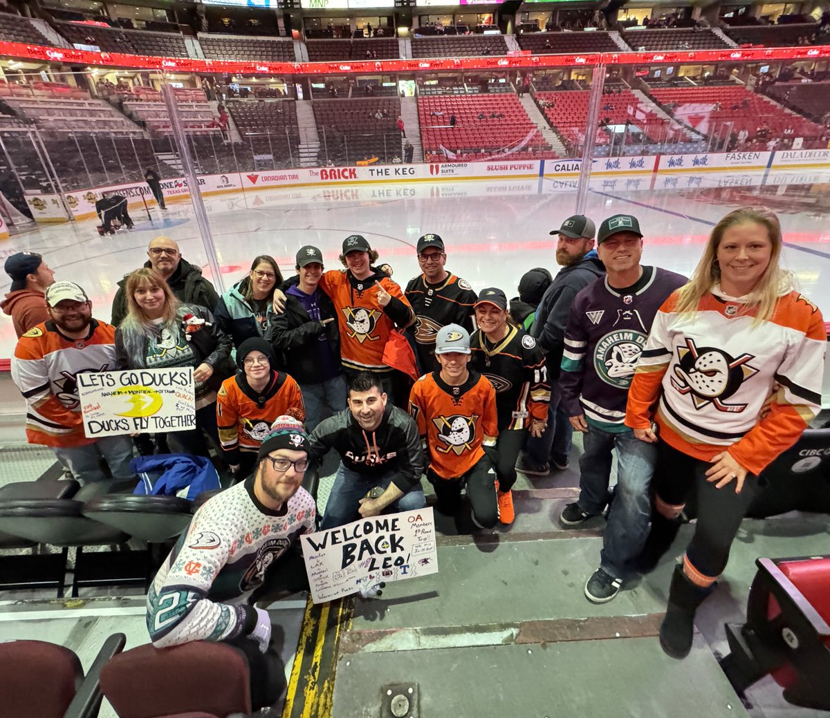 AnaheimDucks's tweet photo. Ottawa is Orange Country 🦆 

#FlyTogether https://t.co/1s3Yfi8IQI