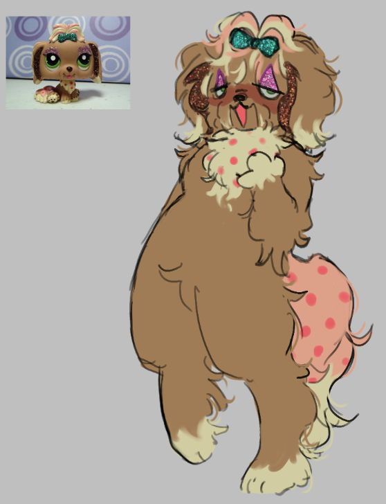 deadanimalman34's tweet photo. @itzLPSlover been rewatching kandy tv with @MayaVtuber . dottie cupcake is a big fave https://t.co/H67SWbCAcN