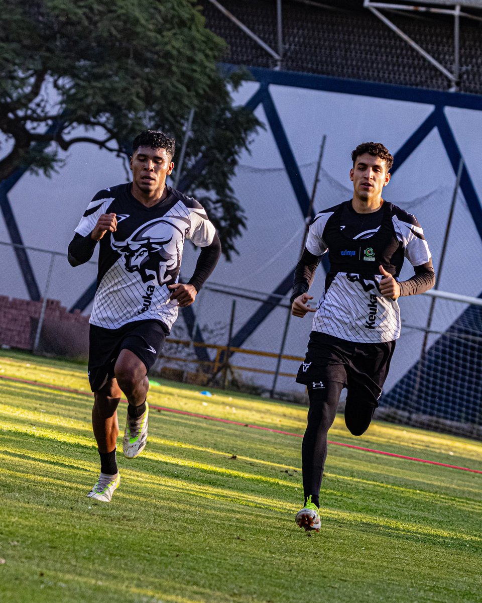 TorosCelayaCD's tweet photo. 📸 | ¡Inicio de #Pretemporada 💪 para nuestros Toros! 🔝💙 arrancamos con el trabajo de cara al #CL25 🤝 

¡vamos CELAYA! 🔥 https://t.co/K3AKoX7NfM