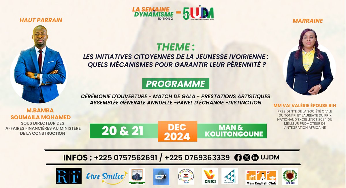 ujdmMan's tweet photo. 📷 Tout ce qu’il faut savoir sur la Semaine du Dynamisme 2024 !

#SemaineDuDynamisme #UJDM5Ans #EngagementJeunesse #LeadershipInspirant https://t.co/1thma8E5W2