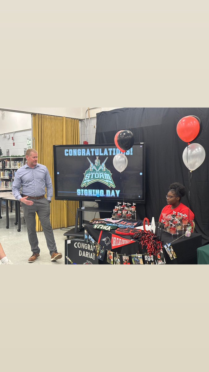 Daria J Bush (@dbush2025) on Twitter photo Signing Day went something like this!!!🥎<a href="/CAUAthletics/">Clark Atlanta Panthers 🐾</a> <a href="/ClarkAtlantaSB/">Lady Panthers Softball</a> <a href="/NicoleBayona93/">Nicole Bayona</a> <a href="/CoachShanty/">Lishanty Guillermo</a> <a href="/SoftballDown/">Down South Softball</a> <a href="/UnityAndersonHS/">Unity Anderson-HS</a> <a href="/VAUnitySB/">Unity Softball</a> <a href="/commit2HBCU/">SHOWCASE HBCU</a> <a href="/CHS_Legacy/">Chamberlain Legacy Alliance</a> Signing Day went something like this!!!🥎<a href="/CAUAthletics/">Clark Atlanta Panthers 🐾</a> <a href="/ClarkAtlantaSB/">Lady Panthers Softball</a> <a href="/NicoleBayona93/">Nicole Bayona</a> <a href="/CoachShanty/">Lishanty Guillermo</a> <a href="/SoftballDown/">Down South Softball</a> <a href="/UnityAndersonHS/">Unity Anderson-HS</a> <a href="/VAUnitySB/">Unity Softball</a> <a href="/commit2HBCU/">SHOWCASE HBCU</a> <a href="/CHS_Legacy/">Chamberlain Legacy Alliance</a>