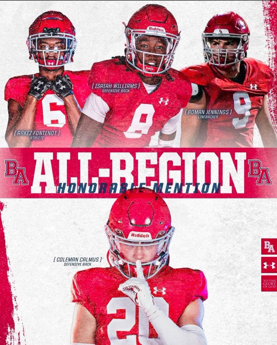 Roman Jennings (@_romanjennings) on Twitter photo Honored and grateful to be nominated as honorable mention all-region for D2-AAA in TN!
<a href="/theBAFootball/">Brentwood Academy Football</a> <a href="/jaxon_rose8/">Jaxon Rose</a> <a href="/NatlPlaymkrsAca/">NatlPlaymkersAcademy</a> <a href="/CSmithScout/">Chris Smith</a> <a href="/BuckFitz/">NPA/SUPERMAX 100</a> <a href="/DRayTravis/">Darrell Travis</a> <a href="/NCEC_Recruiting/">NPA</a> <a href="/Kreager/">๐๐๐ ๐พ๐๐๐๐๐๐</a> <a href="/joe_spears7/">Joe Spears๐๐</a> <a href="/PrepRedzoneTN/">Prep Redzone Tennessee</a> <a href="/JalanSowell/">JALAN SOWELL (J1)</a> Honored and grateful to be nominated as honorable mention all-region for D2-AAA in TN!
<a href="/theBAFootball/">Brentwood Academy Football</a> <a href="/jaxon_rose8/">Jaxon Rose</a> <a href="/NatlPlaymkrsAca/">NatlPlaymkersAcademy</a> <a href="/CSmithScout/">Chris Smith</a> <a href="/BuckFitz/">NPA/SUPERMAX 100</a> <a href="/DRayTravis/">Darrell Travis</a> <a href="/NCEC_Recruiting/">NPA</a> <a href="/Kreager/">๐๐๐ ๐พ๐๐๐๐๐๐</a> <a href="/joe_spears7/">Joe Spears๐๐</a> <a href="/PrepRedzoneTN/">Prep Redzone Tennessee</a> <a href="/JalanSowell/">JALAN SOWELL (J1)</a>
